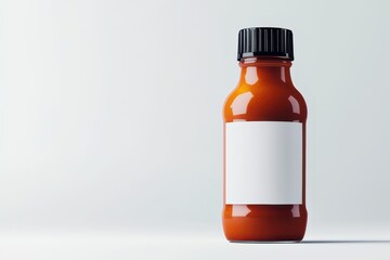 A mockup of a squeeze bottle for condiments