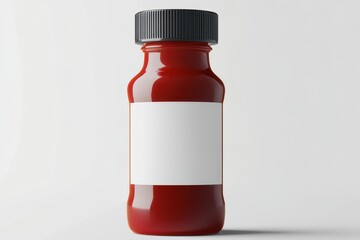 A mockup of a squeeze bottle for condiments