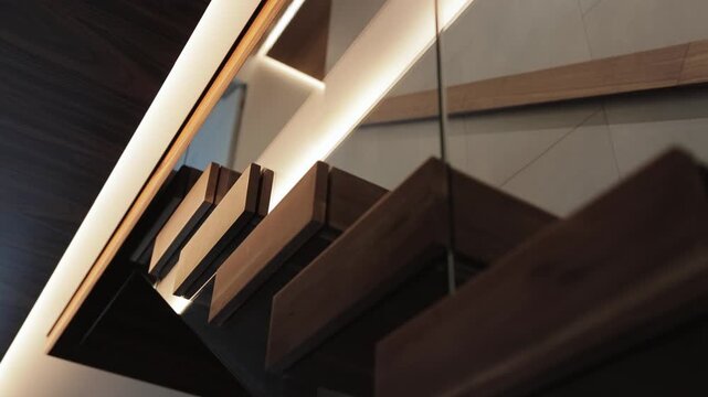 The Modern Architectural Design features stunning and Elegant Stairs for an upgraded aesthetic