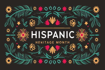 Celebration of National Hispanic Heritage Month along with Cultural