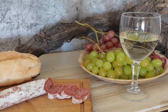 oto&ntilde;o pan fut uvas cosecha  bodega vino blanco