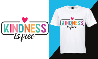 World kindness day t shirt,Be kindness,wavy,typography,retro t shirt design.
