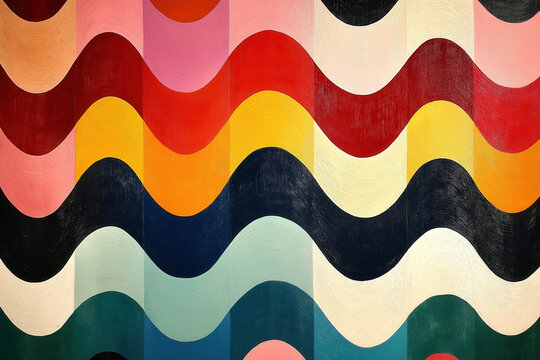 Colorful Ric Rac Illustration