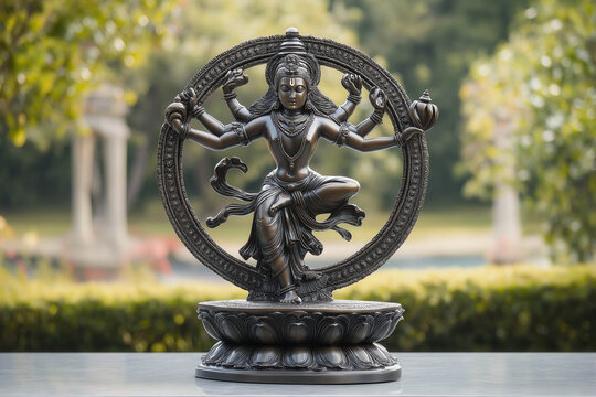 Natraj Or Dancing Shiva Bronze Statue