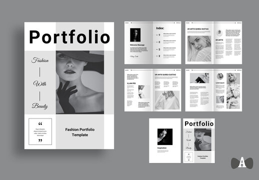 Portfolio Magazine Template