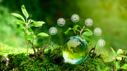2025 ESG america usa canada environmental, social and governance in the sustainable green natural...