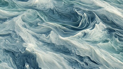 Waves rolling in with frothy white crests at the ocean during daytime