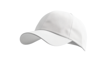 Simplicity in Style white Plain Baseball Cap Mockup for Custom Design