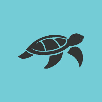 recommend clip art: illustration of minimalist outline of a turtle