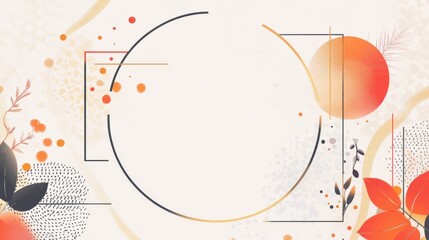 Autumn Whispers: A Minimalist Japanese Background