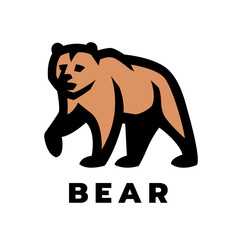 Bear logo, symbol.