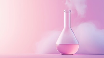 Volatile liquid vaporizing under UV light, chemical substance, reaction of volatile chemicals