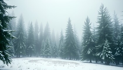 Isolated Pine Tree on Transparent Background