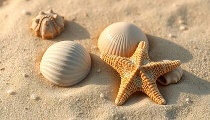 Fototapeta premium A Coastal Relaxation Collection