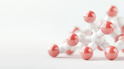 Molecular diagram of a synthetic pharmaceutical compound, chemical substance, structure of synthetic drugs