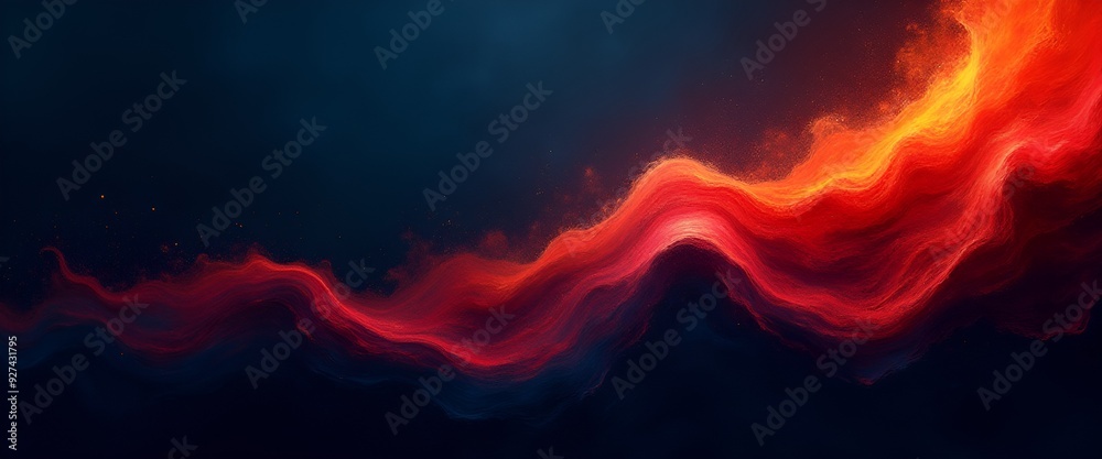 Wall mural isolated futuristic design elements on transparent background