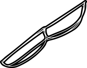 book doodle vector silhouette