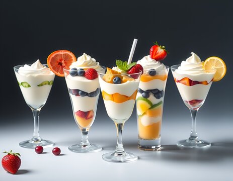 Isolated Vector Illustration of a Delicious Strawberry Dessert on Transparent Background