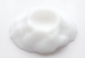 Isolated Silky-Smooth Cleanser on Transparent Background