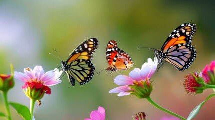 Explore the relationship between butterflies and host plants. How do butterflies select plants for laying eggs, and what role do these plants play in their development