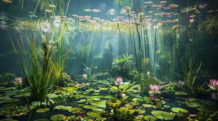 Explore the relationship between water and biodiversity. How do diverse aquatic habitats support a wide range of plant and animal species