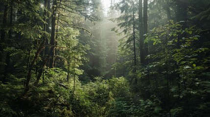 Obraz premium Explore the cultural significance of forests in indigenous communities. How do forests influence traditional practices, beliefs, and lifestyles of native peoples