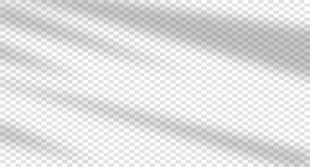 Shadow overlay effect natural shadows isolated on transparent background vector illustration © Tyler