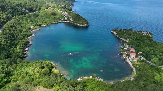Beautiful landscape of Gideros Bay - Cide, Kastamonu, Turkey