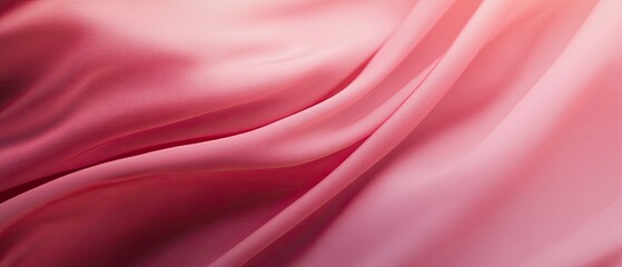 Fototapeta premium Soft matte rose pink gradient background transitioning elegantly from light to dark for a romantic and calming effect