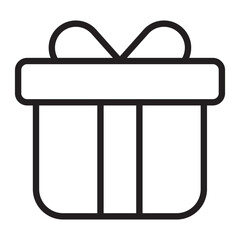 Gift line icon.