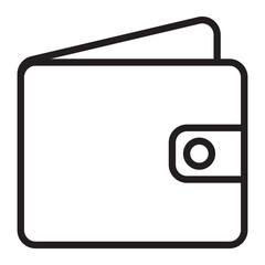 Wallet line icon.
