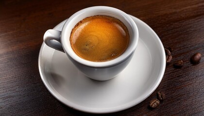 Fototapeta premium Espresso in Ceramic Cup