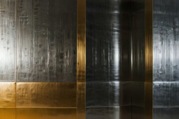 Metallic Gleam Abstract Texture Background