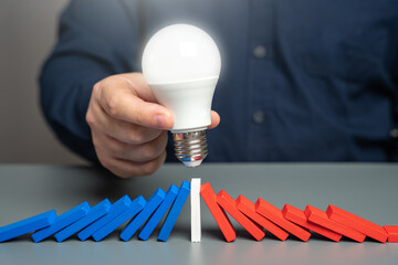 To come up with a solution to a problem in a conflict between two parties. Political struggle,...