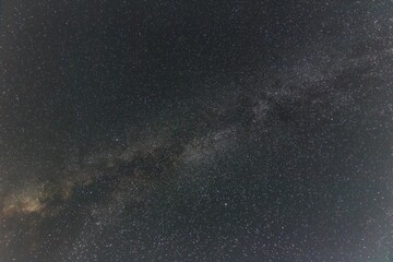 夏の大三角形と天の川