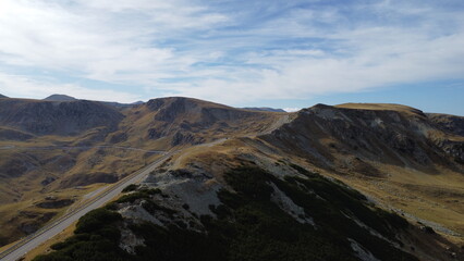 Transalpina Road, the road with the highest height in Europe at 2145m, Romania,