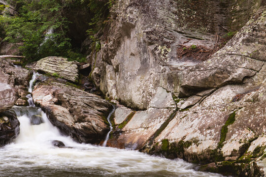 Waterfall in Linville Gorge, North Carolina