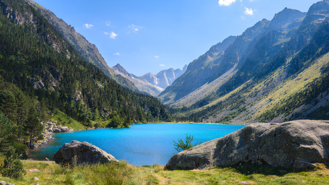 Lac de Gaube, Pyr&eacute;n&eacute;es. 