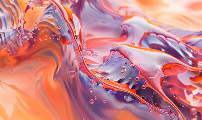 abstract 3d design background waves particle splash in 3d abstract