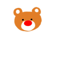 A little brown bear with its  red nose. It’s looking for love. Which is you.