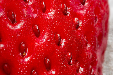 strawberry close up