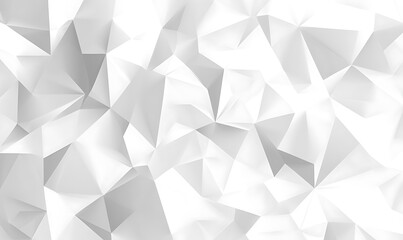 Fototapeta premium Abstract background of polygons on white background. 