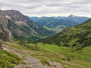 beautiful mountain valley