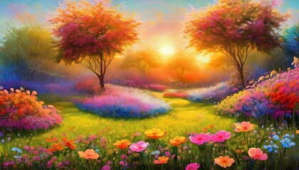 New Botanical Garden Vintage Flower. Vintage Botanical Illustration 