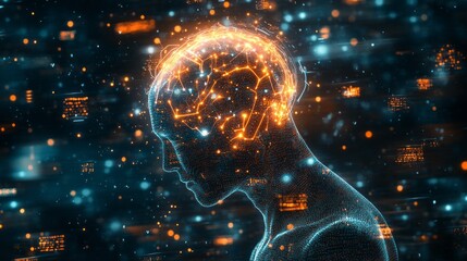 AI: Where Human Intelligence Meets Technology in a Holographic Fusion