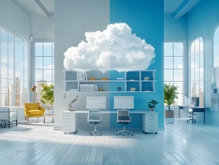 Seamless Transition from Traditional Office to Flexible Virtual Workspace in the Cloud