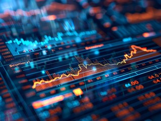 Futuristic Financial Market Transactions Processed Securely Through the Cloud Emphasizing Trust and Innovation