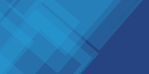 Obraz premium Dark BLUE vector polygonal background. Gradient blue background. geometric square shape. diagonal geometric pattern background for design. Abstract horizontal vector template for business banner.