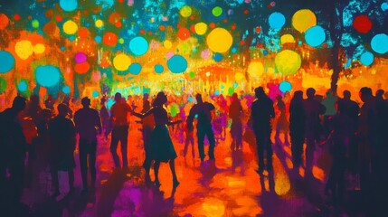 Vibrant Festival Scene: A Photographic Journey