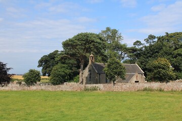 Obraz premium Spott Parish Church, East Lothian.